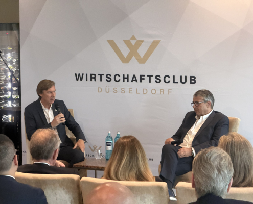Sigmar Gabriel zu Gast im Wirtschaftsclub